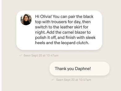 Direct Stylist Chat