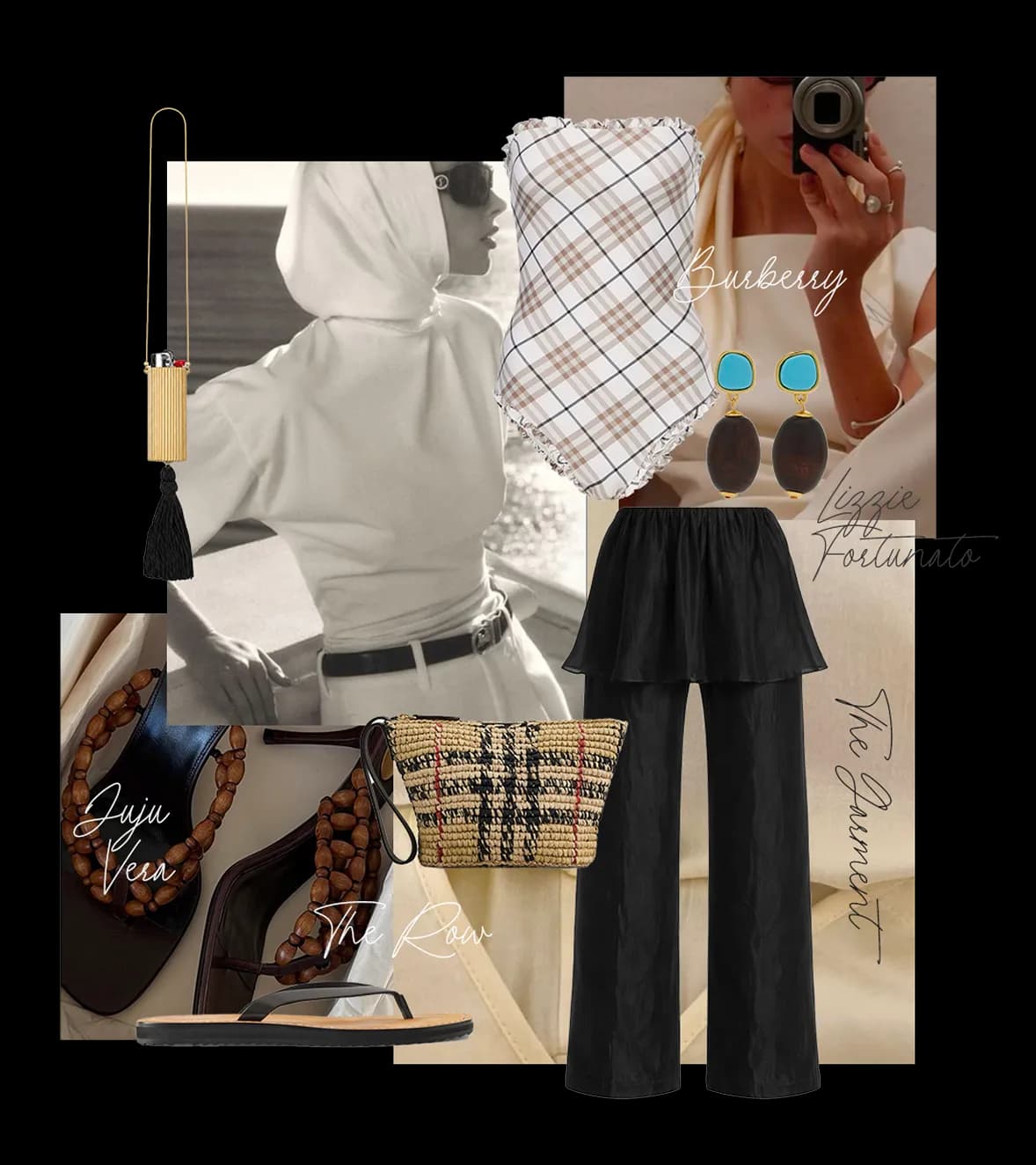 Wishi Lux mood board collage
